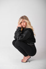 NOIR LUXE BOMBER