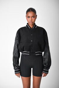NOIR LUXE BOMBER