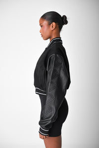 NOIR LUXE BOMBER